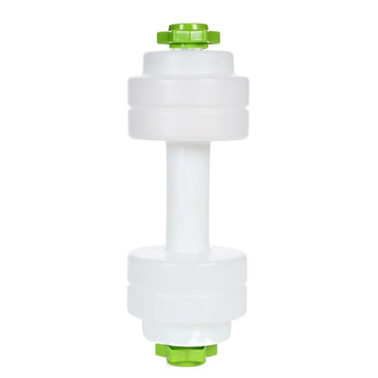 Max 1KG Dumbbell Water Cup 830ML Plastic Water-filled Dumbbells Multifuntion Portable Fitness Water Bottle School