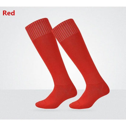 Men's Sport Socks Breathable Over Knee Football Soccer Long Socks