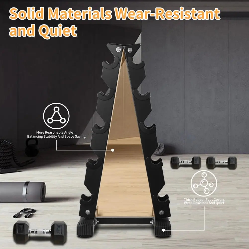5-Tier Dumbbell Rack – Home Fitness Storage