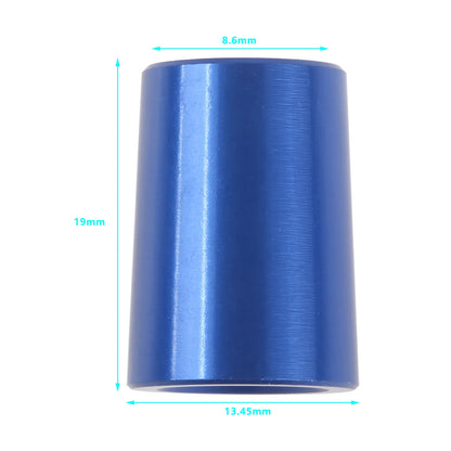 10Pcs Aluminum Alloy Golf Ferrules for 0.335,0.350,0.370 Tip Irons Shaft Adapter Sleeve Ferrules Club Shaft Ball Connection Ring