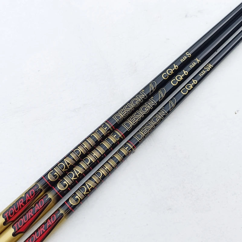 Golf Clubs Shaft,TOUR AD CQ Graphite Shaft Driver and wood Shafts Flex 5/6，R/S/SR/X,Free assembly sleeve and grip 0.335 Tip