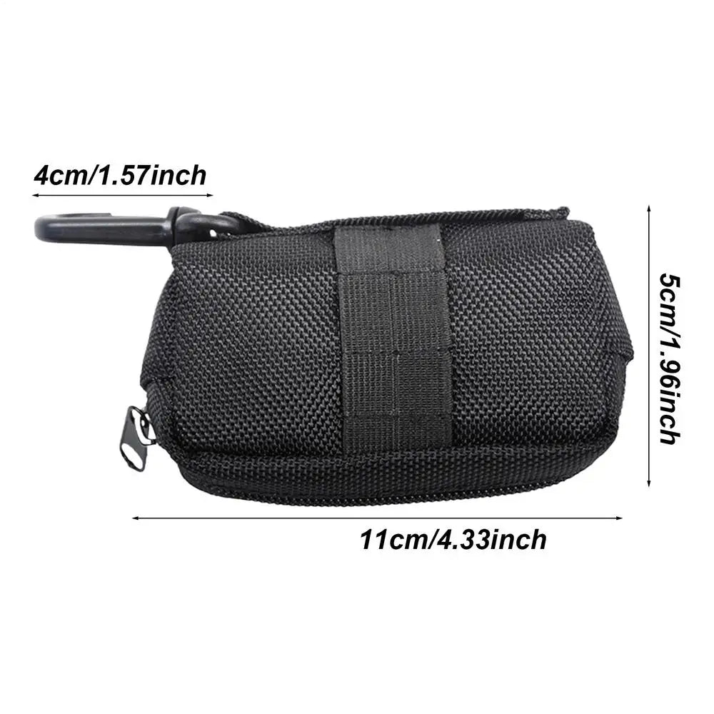 2025 Golf Ball Bag With Clip Golf Tee Holder Pouch Golf Ball Pocket Fanny Pack Lightweight Golf Ball Case Golf Accessories
