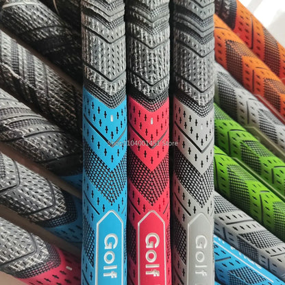 13pcs PLUS Golf Grip Rubber Cotton Yarn Golf Club Grips Iron and Wood Standard/Midsize Universal Golf Club Grips