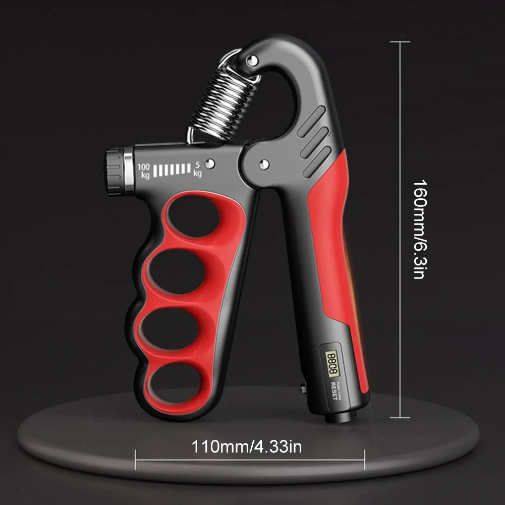 Electronic Counting Hand Grips Strengthener Arm Spring Finger Massager Expander Hand Exercise Gym Fitness Training Wrist Gripper