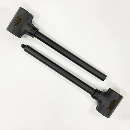 Dumbbell Converter to Barbell Set - Adjustable weights & Up to 200 lb Capacity Weight Barbell - Steel Clamp - Barbell Dumbbells