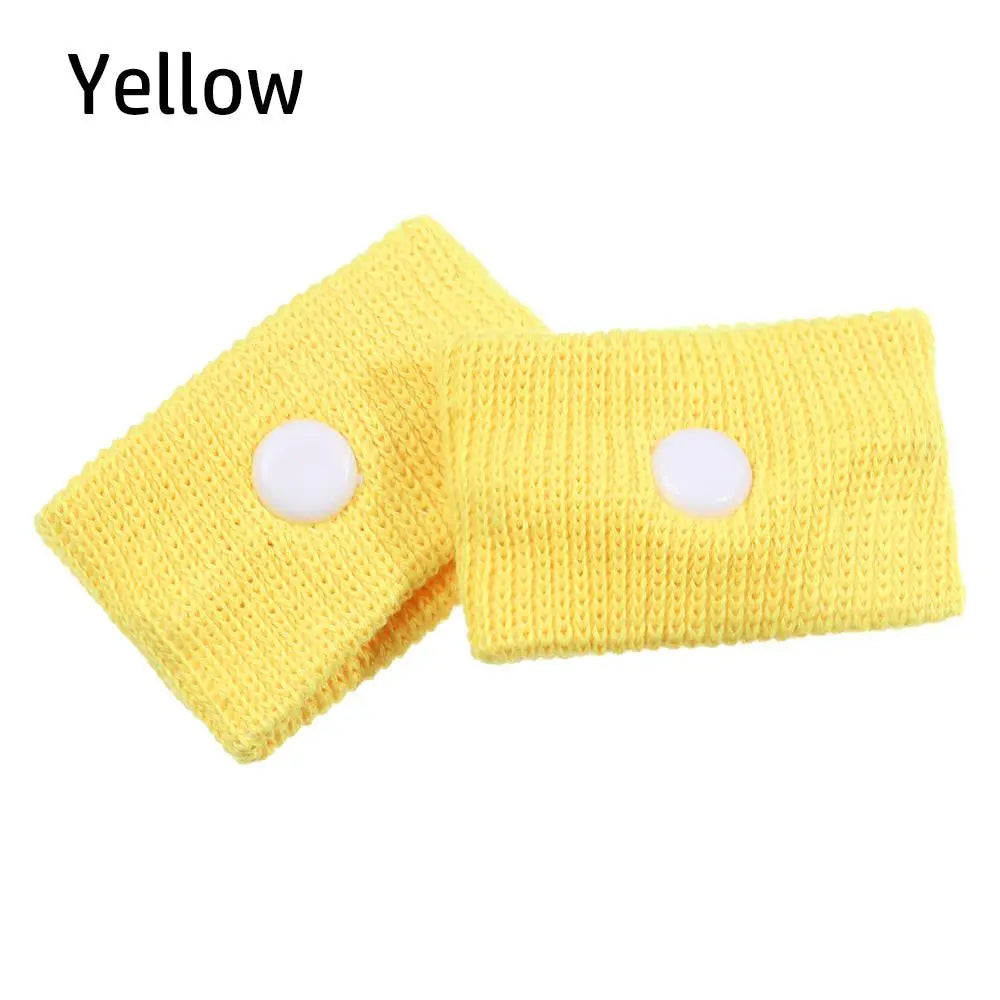 2PCS Sports Safety Wristbands Wrist Support Carsickness Seasick Anti Motion Sickness Wrist Bands Anti Nausea Wristbands