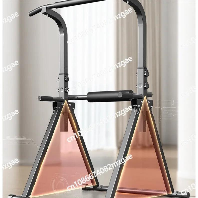 Horizontal bar indoor household floor type pull-up frame folding horizontal bar training