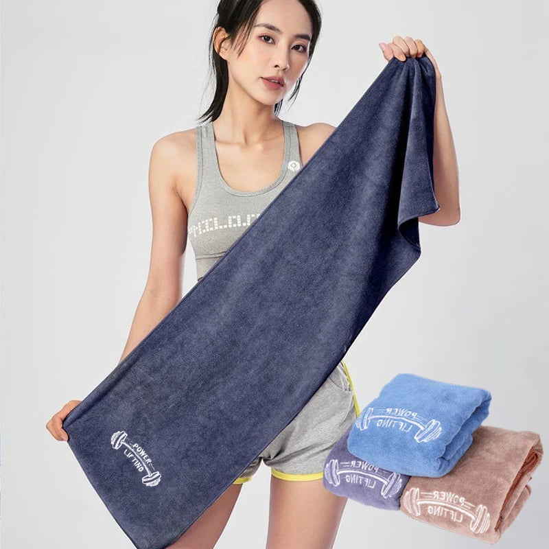 42x95CM Microfiber Yoga Exercise Swimming Fitness Towel Beach Running Home Towel Gym Equipment Sweat Pad Towel