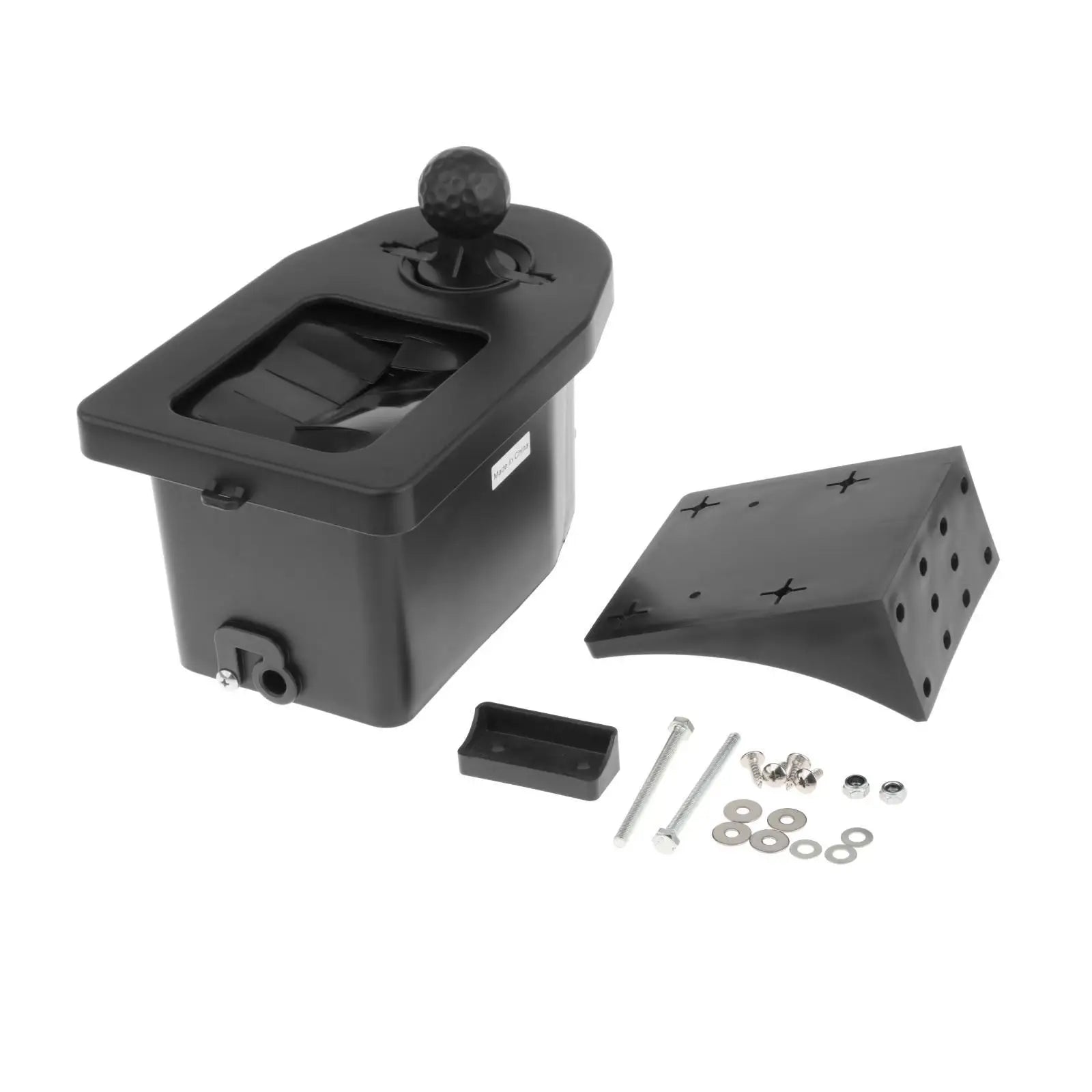 Golf Cart Club Balls Washer Pre Drilled Cart Mount Washing Machine with Bracket Set Maintain Set Golf Ball Club Cleaner