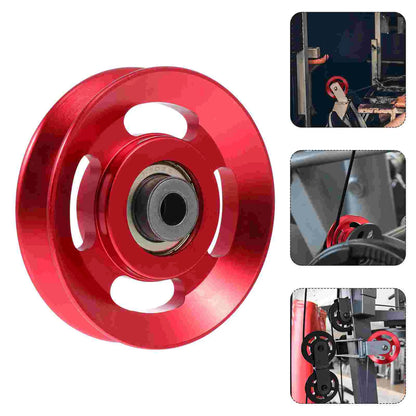 Aluminum Alloy Pulley Fitness Equipment Home Gym Household Exercise Wheel Practical Design Accessories Building Muscle Supplies