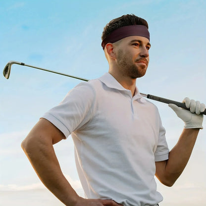 2 Pairs Sport Anti Sweat Hairband Running Fitness Forehead Protector Spring Summer Outdoor Headband