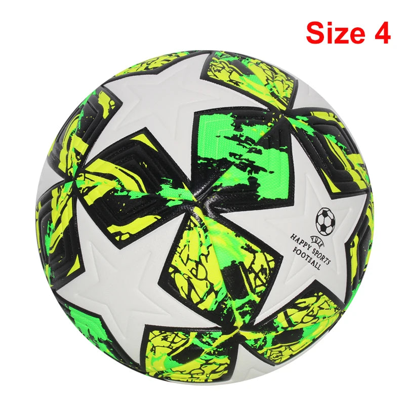 High Quality Soccer Balls Official Size 4/5 PU Material Seamless Goal Team Outdoor Match Game Football Training Ballon De Foot