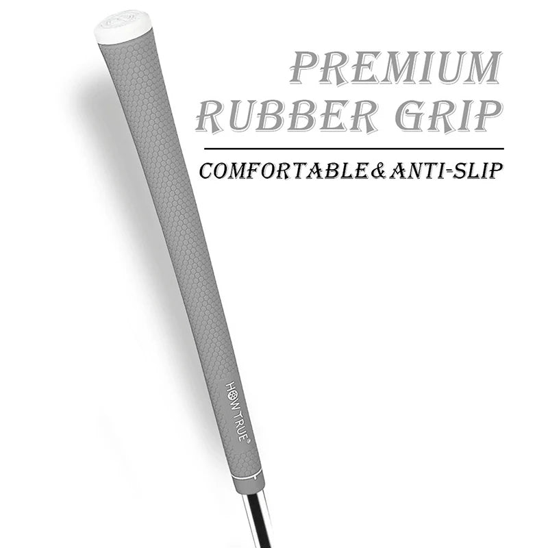 1PC Golf Club Grips Standard Men's Natural Rubber Soft Anti-slip High Quality Golf Irons/Woods Universal Grips 6 Colors