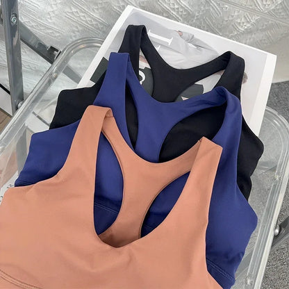 Fitness Yoga Sport Bras High Strength Beautiful Back Yoga Bra Shockproof Breathable Running Pilates Training Fitness Vest
