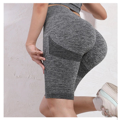 Women's Mid-Length High Stretch Yoga Pants