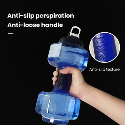 Water-filled Dumbbells Portable Dumbbell Sports Water Bottle for Arm Strength Training Workout Drinking Cup for Home Gym Fitness