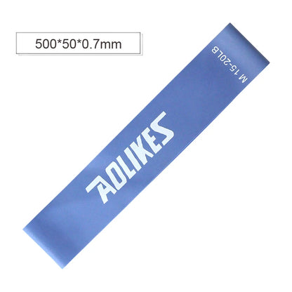 AOLIKES 1PCS Fitness Elastic Resistance Bands Home training yoga sport resistance bands Stretching Pilates Crossfit Workout Gym