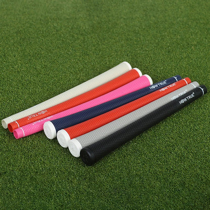 1PC Golf Club Grips Standard Men's Natural Rubber Soft Anti-slip High Quality Golf Irons/Woods Universal Grips 6 Colors