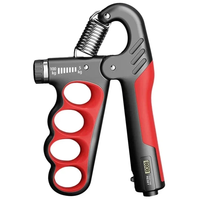 Electronic Counting Hand Grips Strengthener Arm Spring Finger Massager Expander Hand Exercise Gym Fitness Training Wrist Gripper