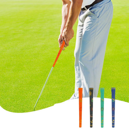 Golf Grip For Men High Feedback Golf Club Grip Shock-Absorbing Golf Grip Non-Slip Golf Rubber Grip Iron Golf Club Grip
