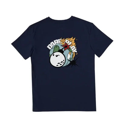 Dareplay Golf T- Shirts Summer 100% Cotton 24 New Men's and Women's Universal Golf T-shirt Outdoor Short Sleeve Top Golf Clothes