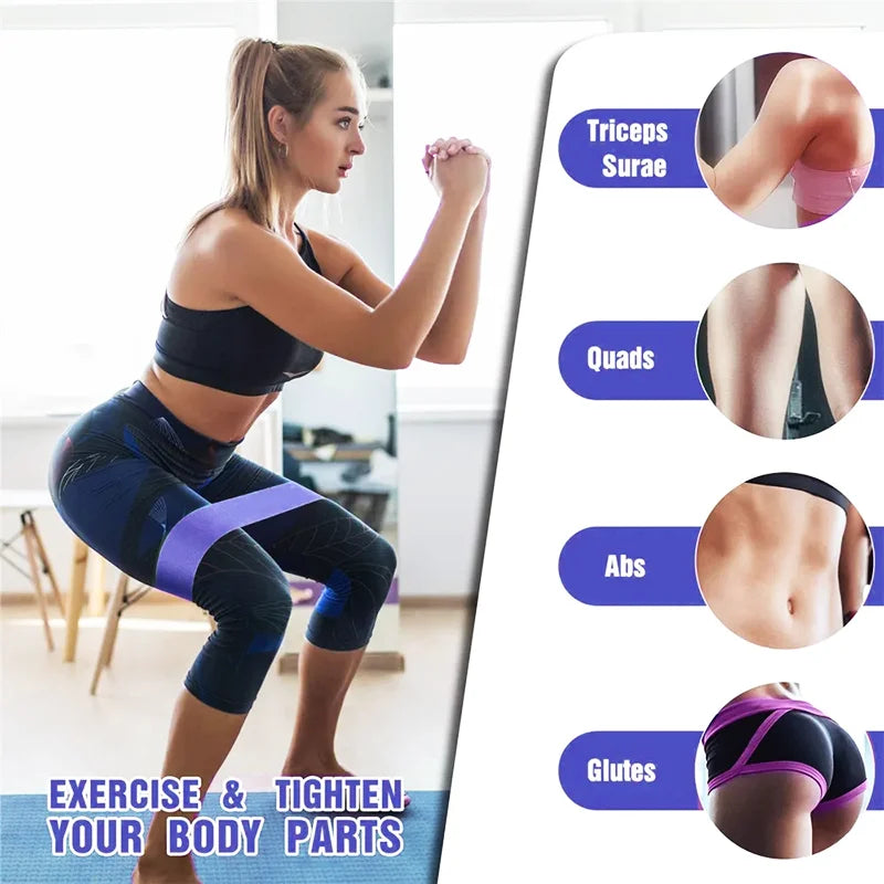 Fitness Elastic Resistance Bands Home training yoga sport resistance bands Stretching Pilates Crossfit Workout Gym Equipment