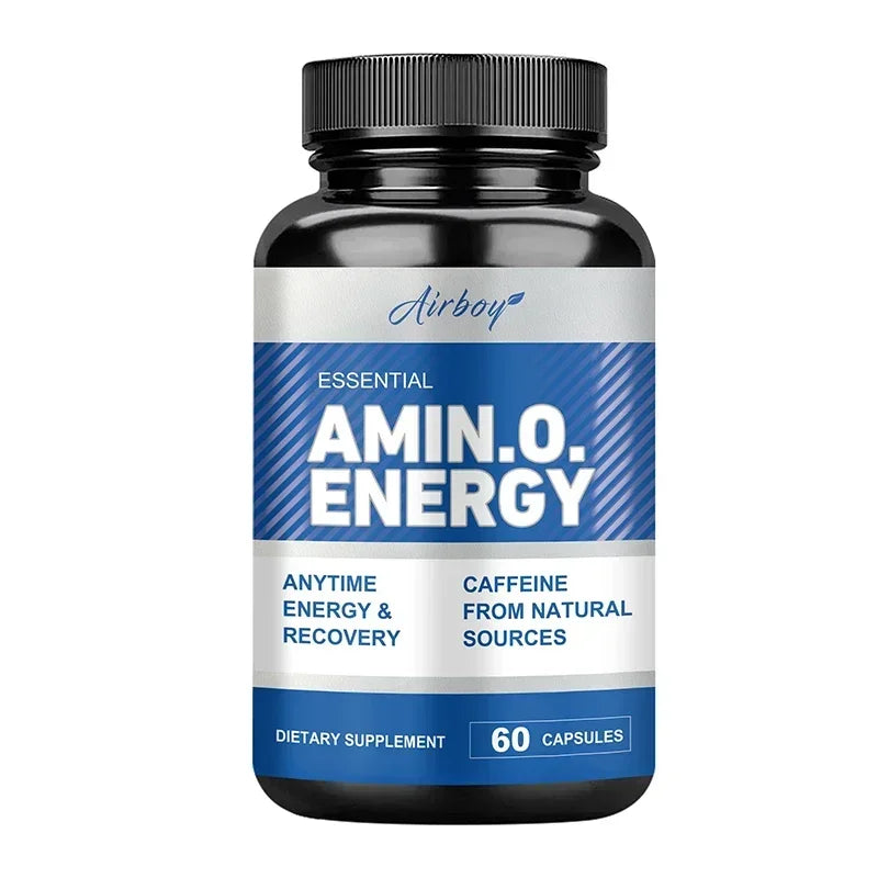 Advanced Bodybuilding Amino Acid Capsules- Helps Increase Strength, Endurance, Protein Synthesis, Build Muscle Mass, Abs, Energy