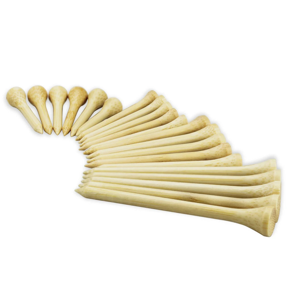 Bamboo Golf Tees Package of 1000 pcs 42mm 54mm 70mm 83mm Golf Tees Strong Tee Golf Ball Holder Drop Ship