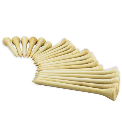 Bamboo Golf Tees Package of 1000 pcs 42mm 54mm 70mm 83mm Golf Tees Strong Tee Golf Ball Holder Drop Ship