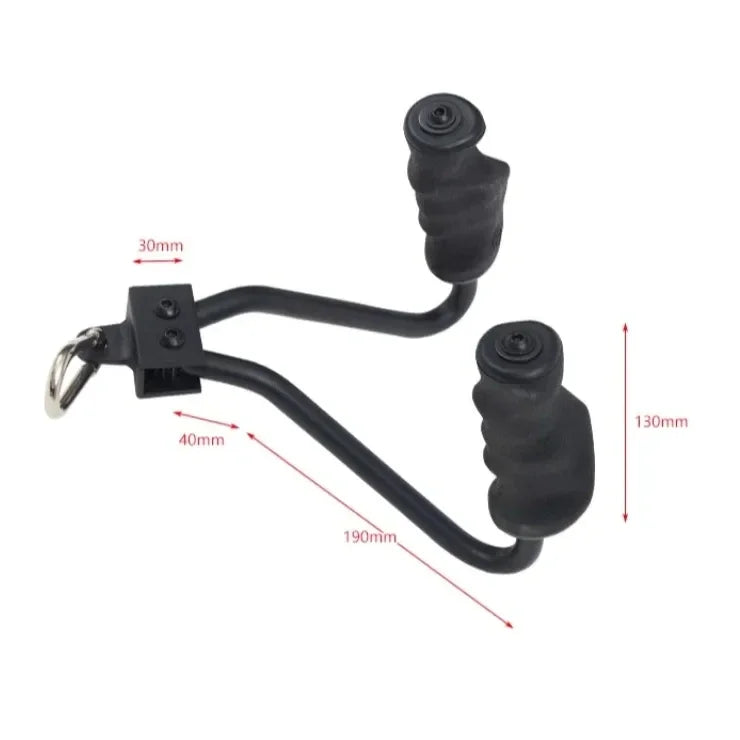 Gear Rowing Handle Fitness Crossfit Grips Weights Training Bicep Deltoid Workout Handles Gym Equipment Accessories