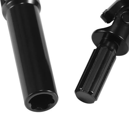 Stainless Steel Drive Shaft 39-45mm 54.5mm-62mm Driveshaft 2PCS for 1/18 RC Crawler Car TRX4M Bronco Upgrade Parts