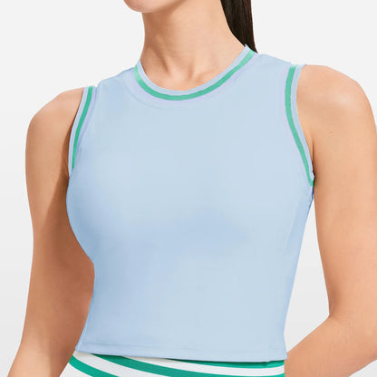 Yoga clothes short sleeves one cup mesh breathable fitness bra sports tennis vest tracksuit women t shirt badminton