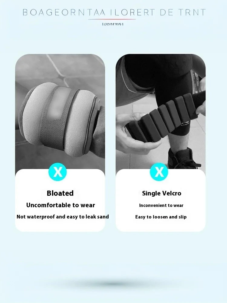 1Pair Yoga Fitness Exercise Wrist Weights Adjustable Ankle Wrist Protector Straps Gym Jogging Sports Weighted Wristband
