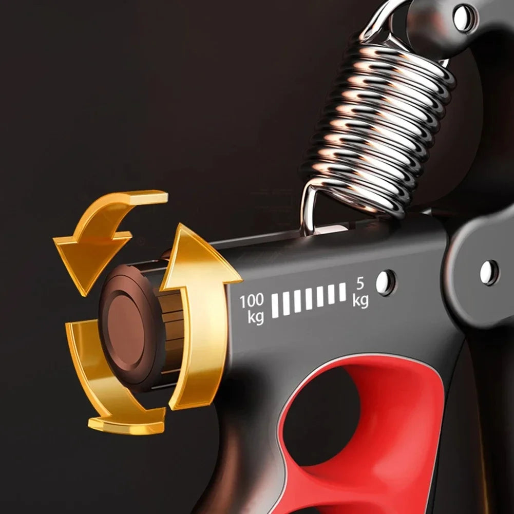 Electronic Counting Hand Grips Strengthener Arm Spring Finger Massager Expander Hand Exercise Gym Fitness Training Wrist Gripper