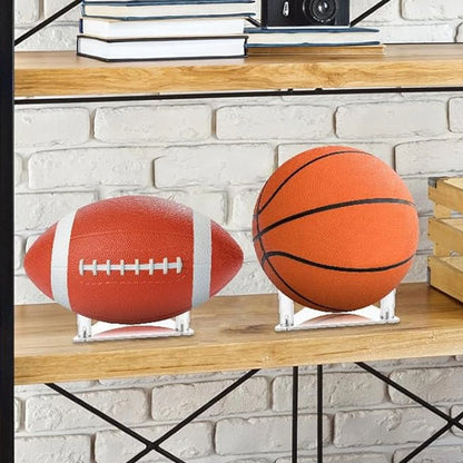 Acrylic Transparent Ball Stand – Tripod Holder for Sports