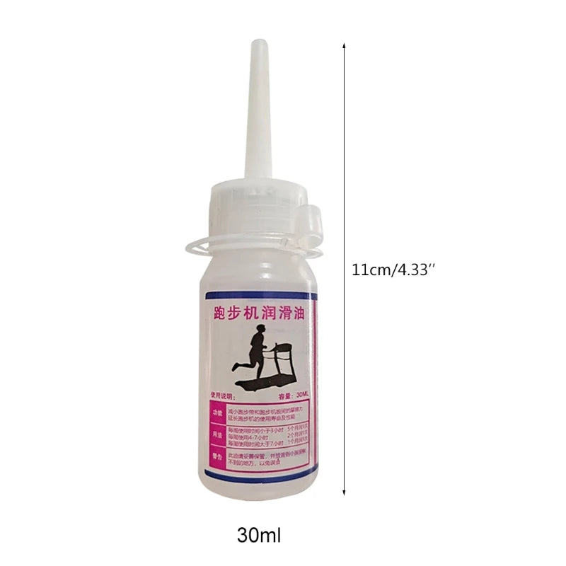 Running Machine Lubricant Gym Treadmill Maintenance Silicone Oil 30ml Portable Maintenance Tool Gym Equipment for Sports