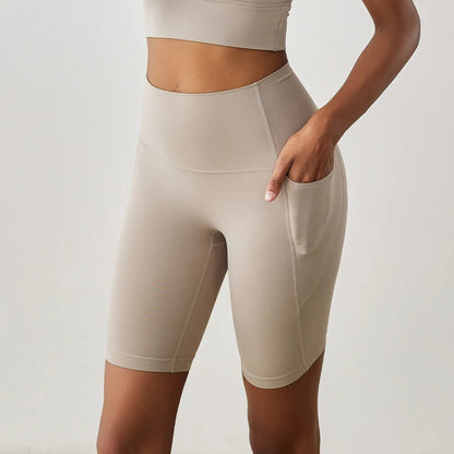 Women Yoga Shorts Booty Shorts Workout Pants Gym Shorts Women Athletic Shorts High Waist Pants Gym Clothing Pantalones de yoga