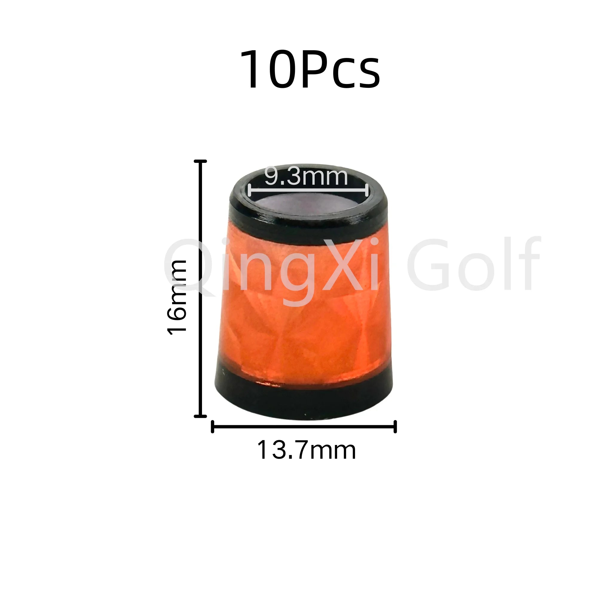 Golf Club Shaft Assembling Accessories Colorn Laser pattern Sleeve Plastics Ferrules Fit Carbon Irons Shaft Club Head