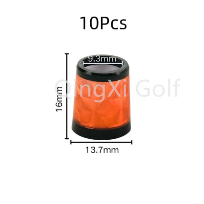 Golf Club Shaft Assembling Accessories Colorn Laser pattern Sleeve Plastics Ferrules Fit Carbon Irons Shaft Club Head