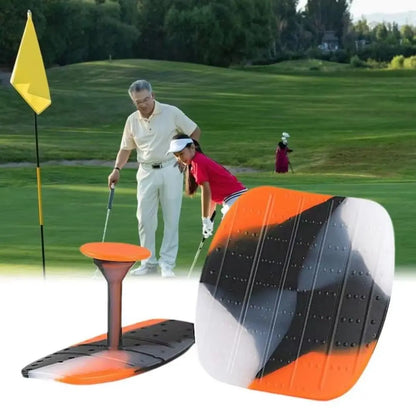 Enhanced Ball Control Golf Club Grip Trainer Swing Grip Pad Correct Posture Golf Club Hand Grip Non-Slip T-Shape