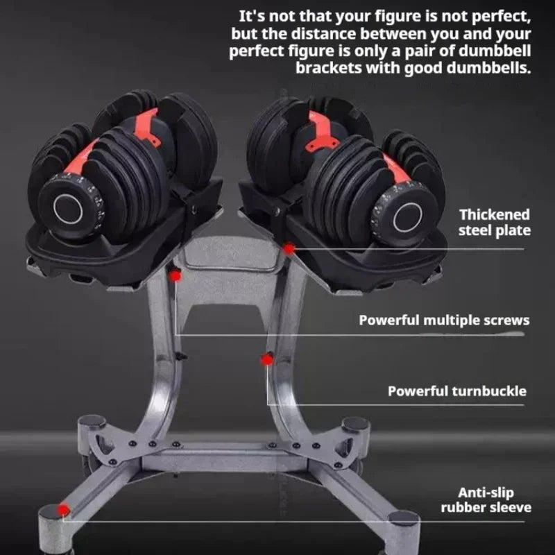 Adjustable dumbbell-specific movable stand home fitness equipment Large Fitness Equipment Integrated Sports and Entertainment