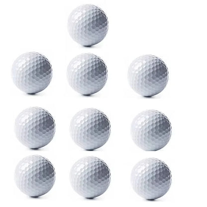 10 high quality golf balls, PU foam elastic balls, indoor and outdoor golf practice range, children's golf supplies