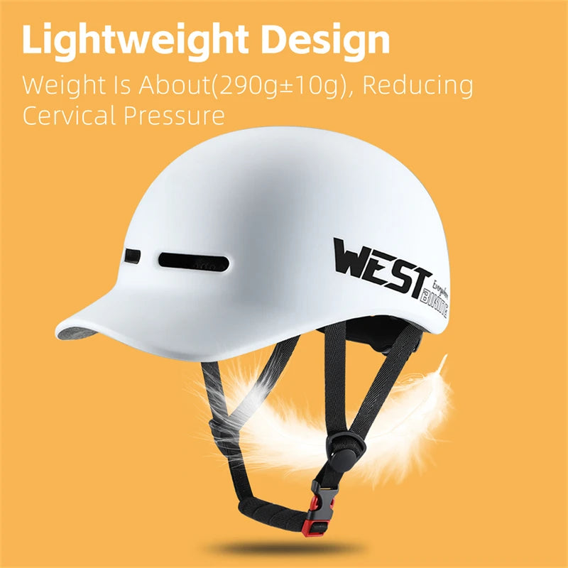 CE Certified Bicycle Helmet Road Bike Outdoor Sports Safety Electric Scooter Roller Skates Cap Cycling Equipment