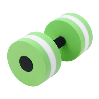 1pc Water Floating Dumbbells Aqua Weights Pool Exercise Hand Barbell Water Aerobics Fitness Accessories Gym