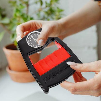 Red Portable Hand Grips Grip Strengthener Finger Trainer Hand Exerciser Compact Hand Gripper Kit Heavy Duty Fitness Body