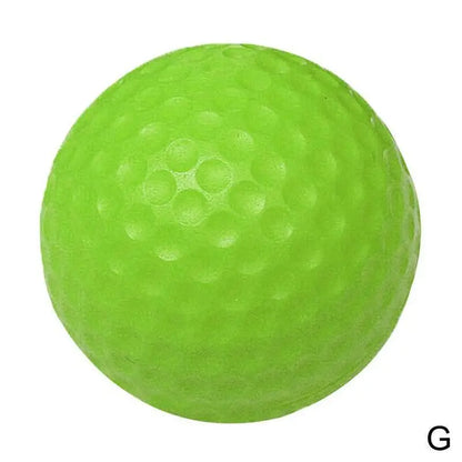1 Pcs Golf Practice Ball Pu Soft Balls Indoor Practice Ball Sport Exercise Golf Sponge Room Foam Balls Outdoor Golf Ball