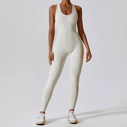 New Activewear Gym Clothing Set Yoga Wear Pilates Workout Clothes for Women Outfit Push-up Yoga Jumpsuit Fitness Sports Overalls