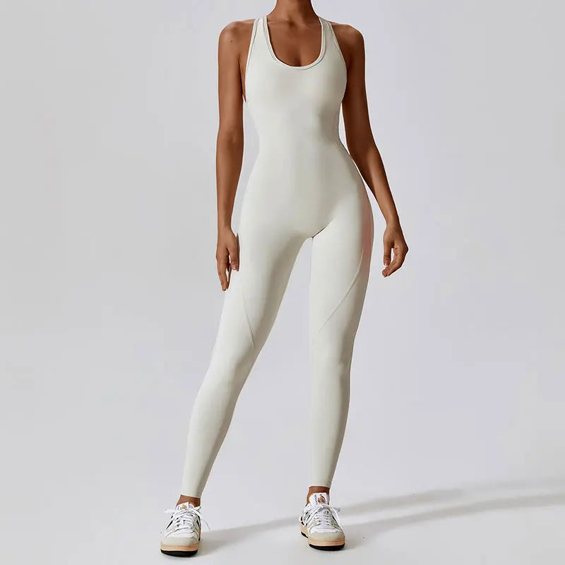 New Activewear Gym Clothing Set Yoga Wear Pilates Workout Clothes for Women Outfit Push-up Yoga Jumpsuit Fitness Sports Overalls