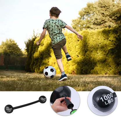 Children's Dumbbell outside Kids Toys Party Prop Inflatable Barbell Decoration for Sports Game Balloon