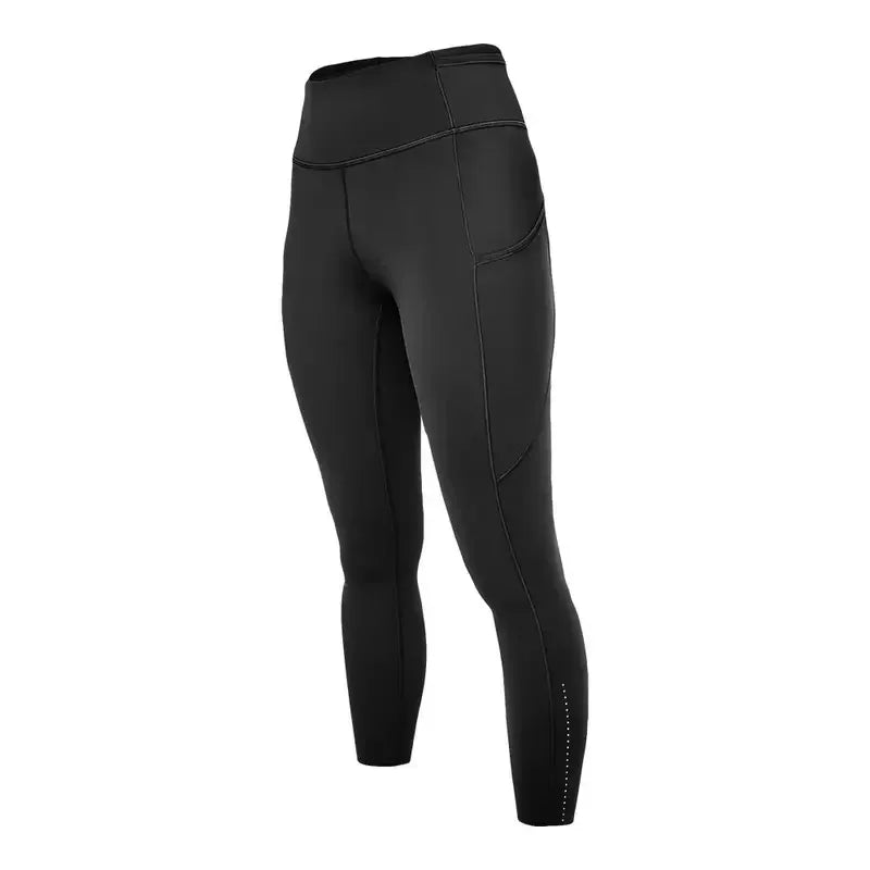 Yoga Clothing Women's Sports High Waist Tight Pants Yoga Pants Multi-Pocket Night Run Cycling